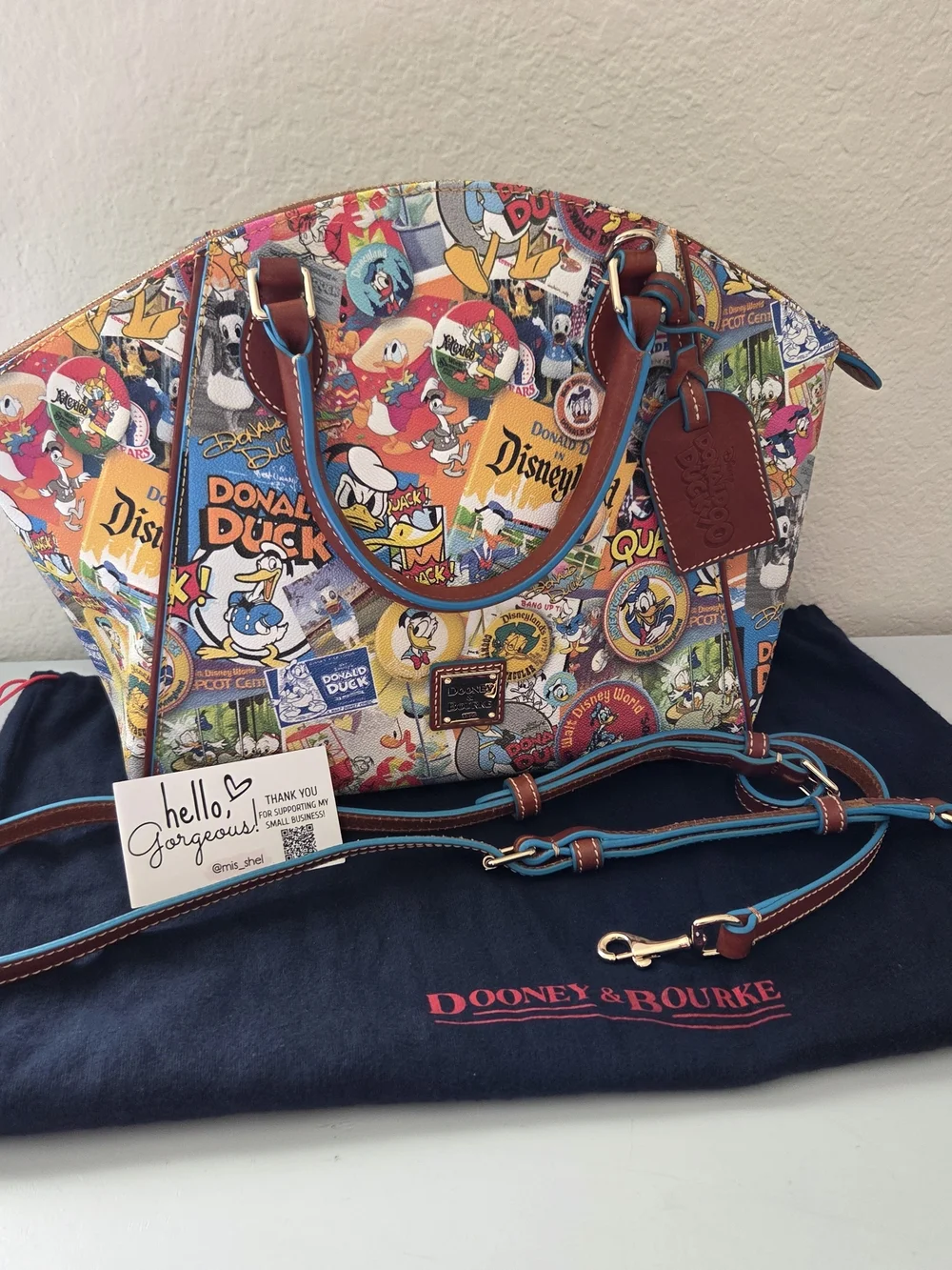 Dooney & Bourke Donald Duck 90th-Anniversary Dooney & Bourke Collection
